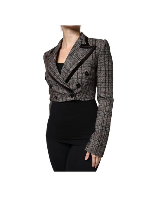 Dolce & Gabbana Black Blazers