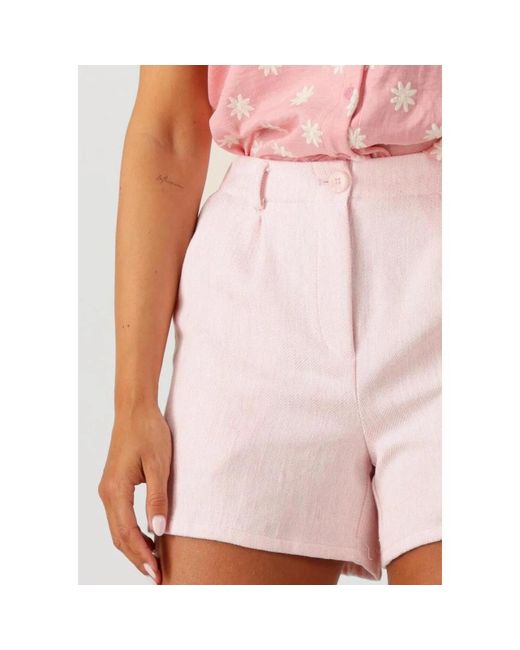 Ydence Short Shorts in het Pink