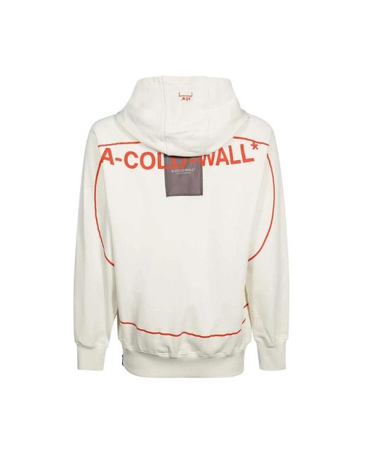A_COLD_WALL* White Zip-Throughs for men