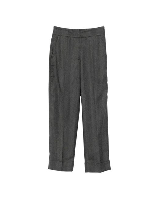 Peserico Gray Trousers
