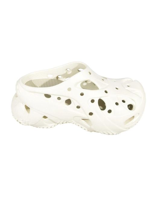 CROCSTM Caged Clog in het Metallic
