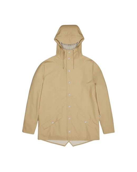 Rains Jacket in het Natural voor heren