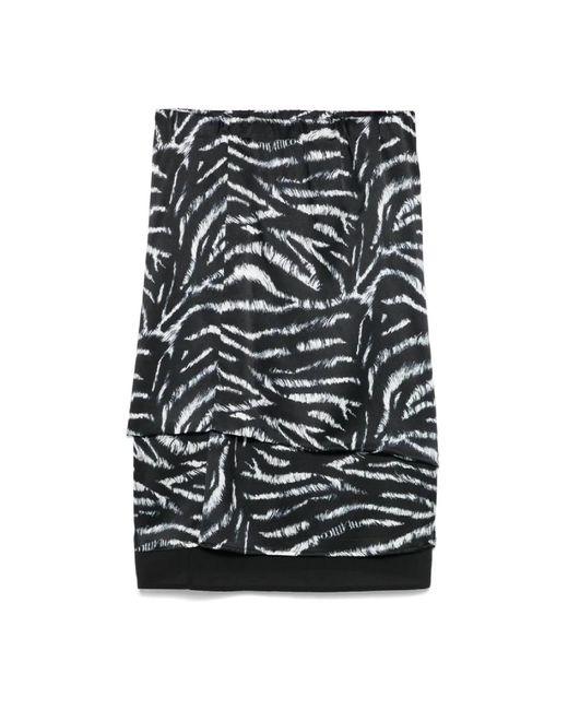 The Attico Midi Skirts in het Black