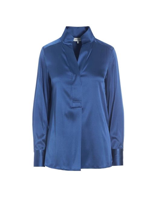 Dea Kudibal Blue Bluse mit hohen schetten regular fit