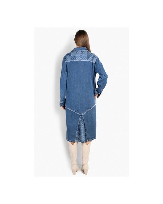 Hèst Blue Shirt Dresses