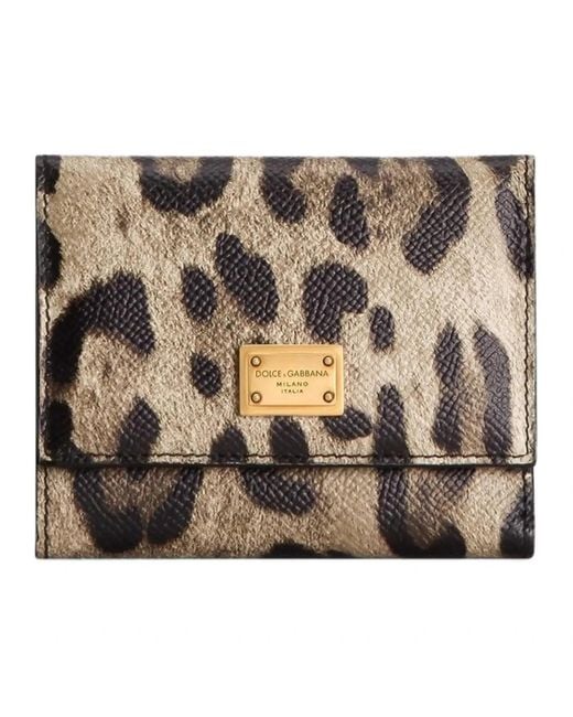 Dolce & Gabbana Metallic Wallets & Cardholders