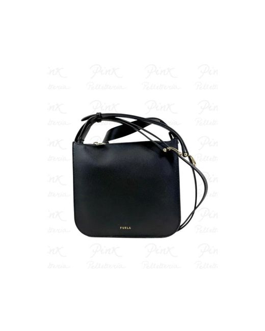 Furla Black Cross Body Bags