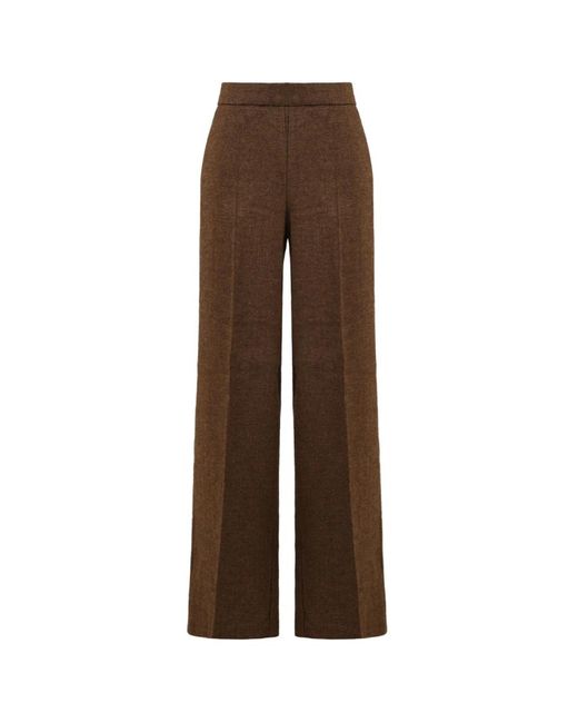 Attic And Barn Brown Wide Trousers
