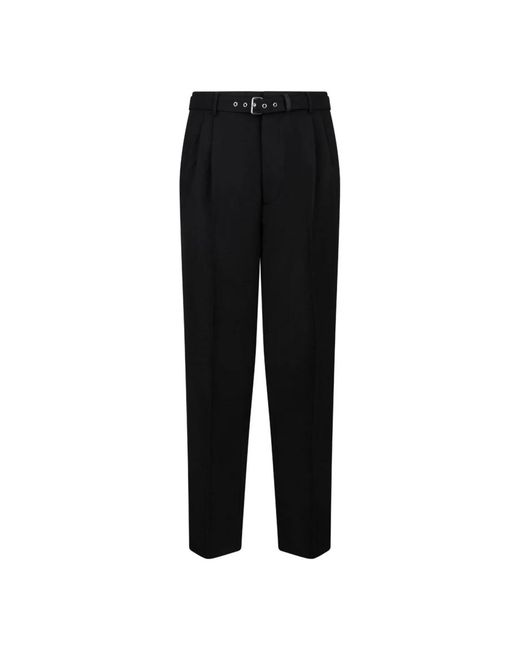 Prada Black Straight Trousers for men