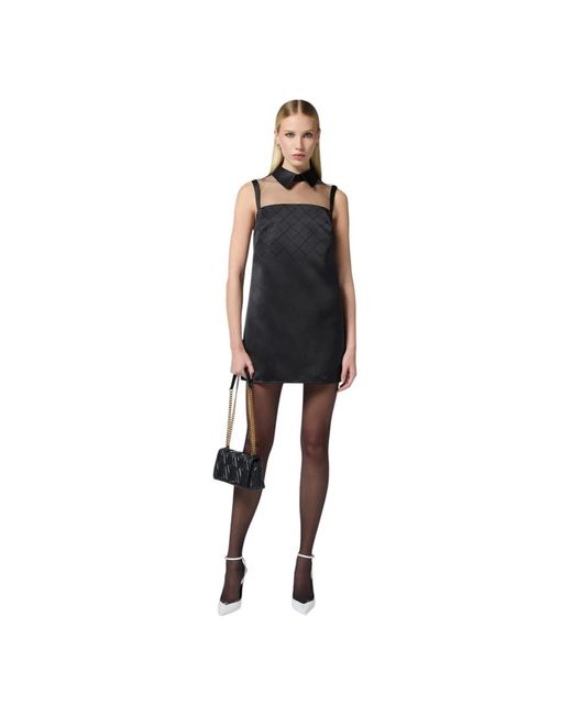 Elisabetta Franchi Black Short Dresses