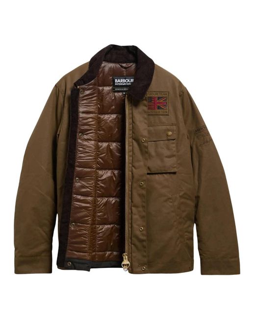 Winter Jackets Barbour pour homme en coloris Brown