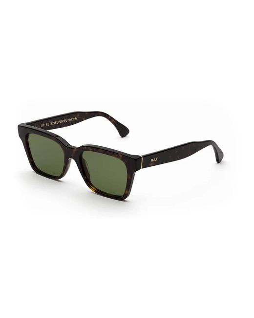 Sunglasses Retrosuperfuture de color Green