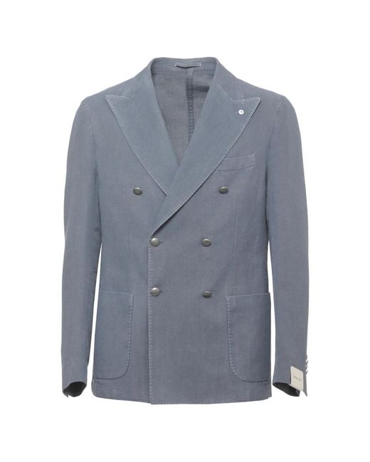 Lubiam Blue Blazers for men