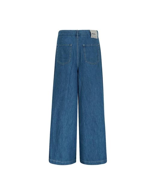 Max Mara Blue Wide Jeans