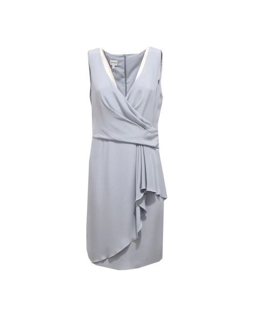 Armani Gray Short Dresses