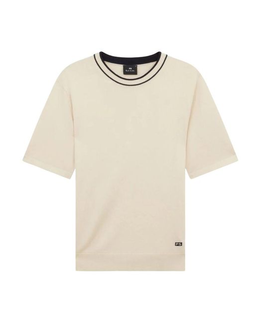 Paul Smith Natural Round-Neck Knitwear for men