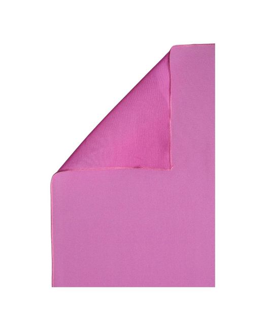 Dolce & Gabbana Purple Silky Scarves