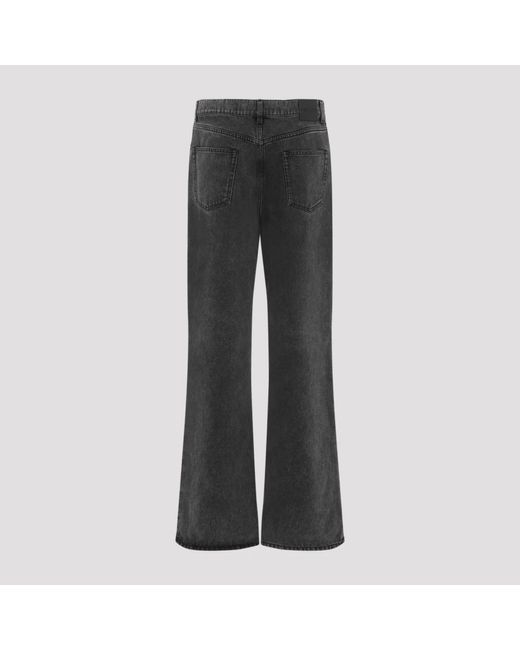 McQueen Jeans ,Zwart ,Katoen Zwarte Jeans Voor Mannen Aw 24 in het Gray voor heren