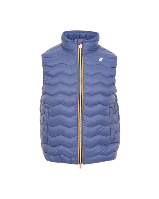 Vests K-Way de hombre de color Blue