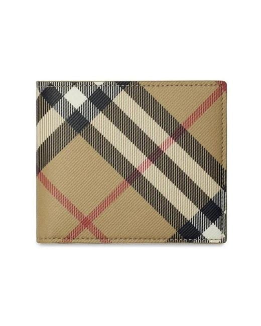 Wallets & Cardholders di Burberry in Green da Uomo