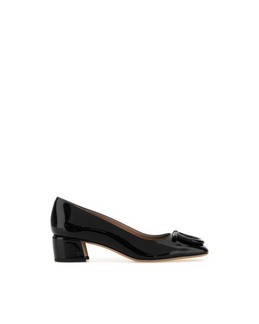 Ferragamo Black Pumps