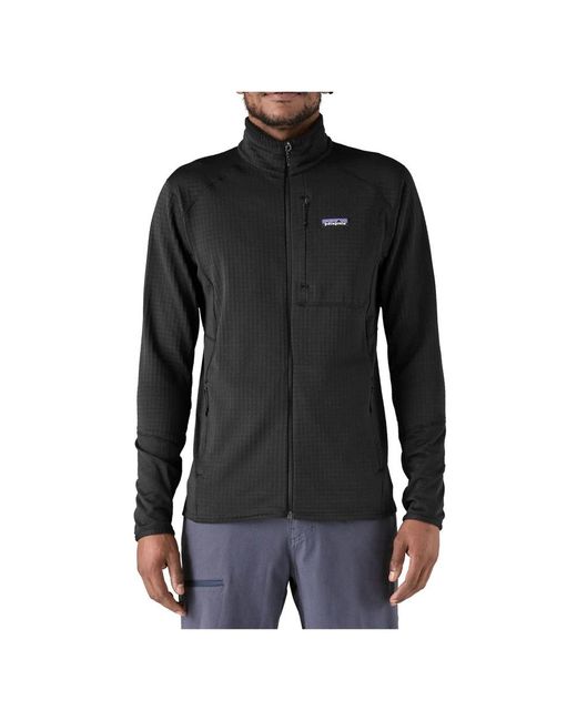 Patagonia R1 Jacket in het Black voor heren