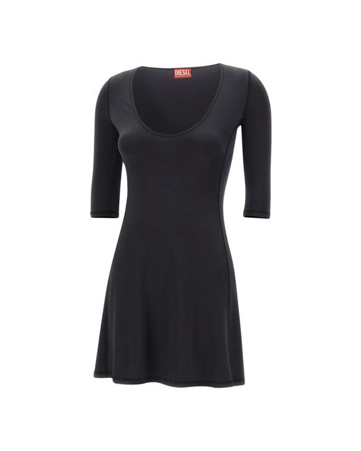 DIESEL Black Short Dresses
