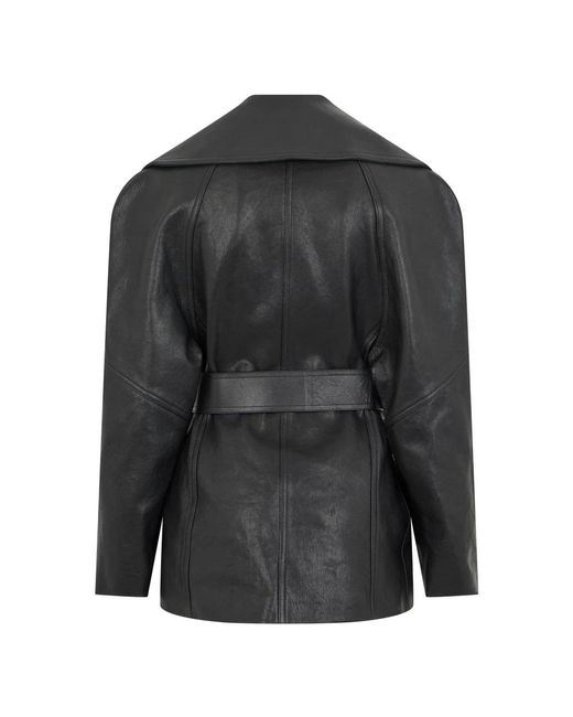 Leather Jackets Gucci de color Gray