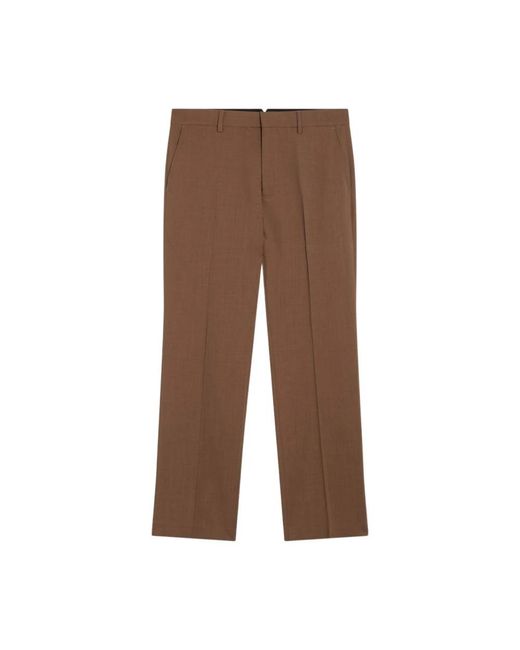 AMI Broeken ,Bruin ,Reguliere Broek in het Brown voor heren