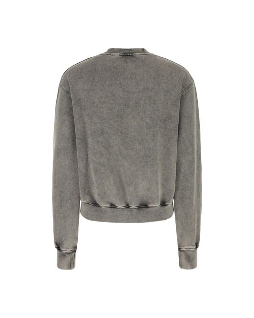 Acne Gray Sweatshirts