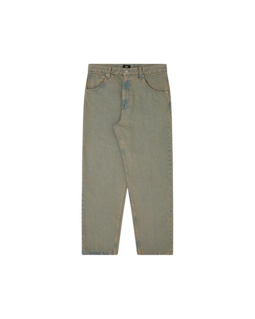 Edwin Green Straight Trousers for men