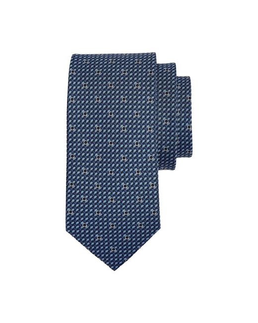 Ties Ferragamo de hombre de color Blue