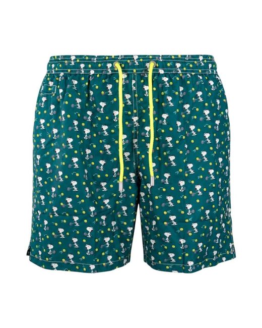 Mc2 Saint Barth Green Beachwear for men