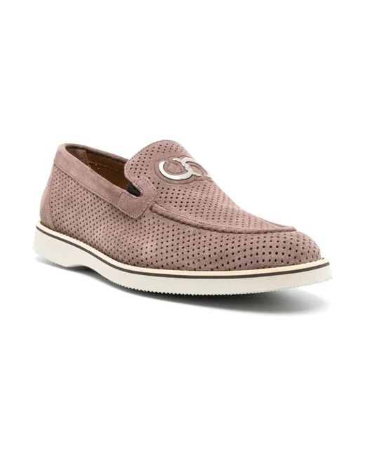Casadei Pink Loafers for men