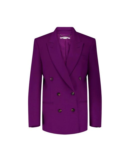 Stella McCartney Purple Blazers
