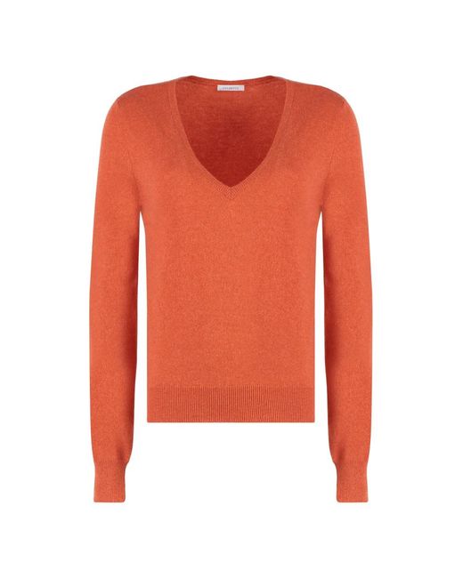 Cashmere Knitwear Malo de color Orange