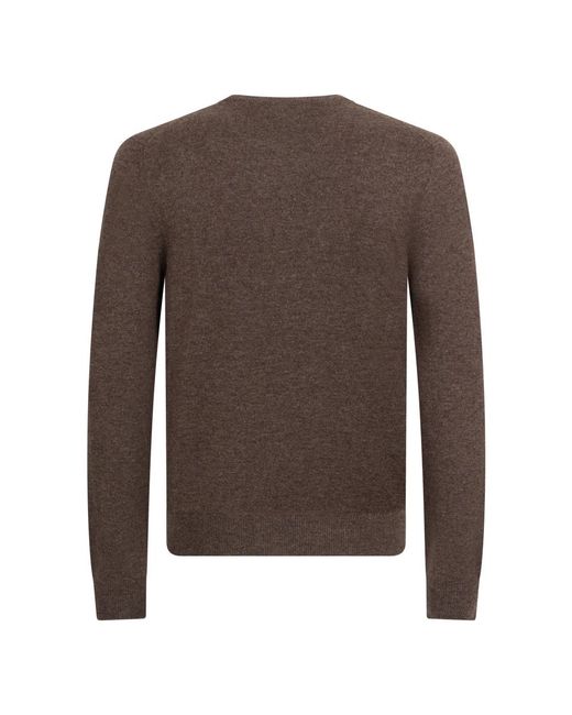 Malo Brown Cashmere Knitwear for men