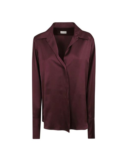 Dries Van Noten Purple Shirts