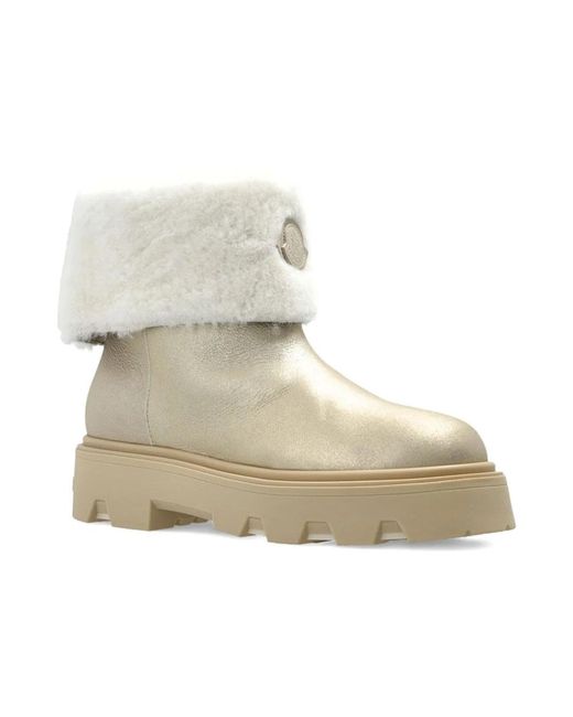 Moncler Natural Winter Boots