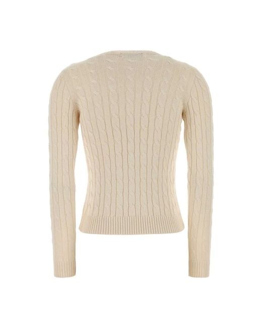 Polo Ralph Lauren Natural Round-Neck Knitwear
