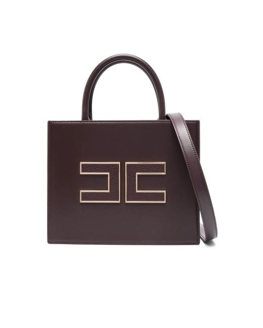 Handbags di Elisabetta Franchi in Brown