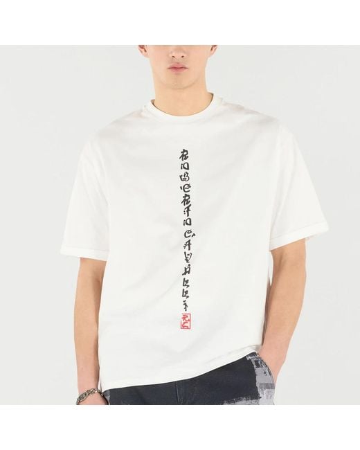 Roberto Cavalli White T-Shirts for men