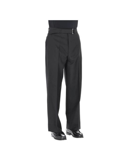 Officine Generale Gray Suit Trousers for men