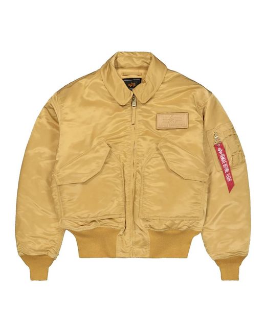 Bomber Jackets Alpha Industries de hombre de color Yellow