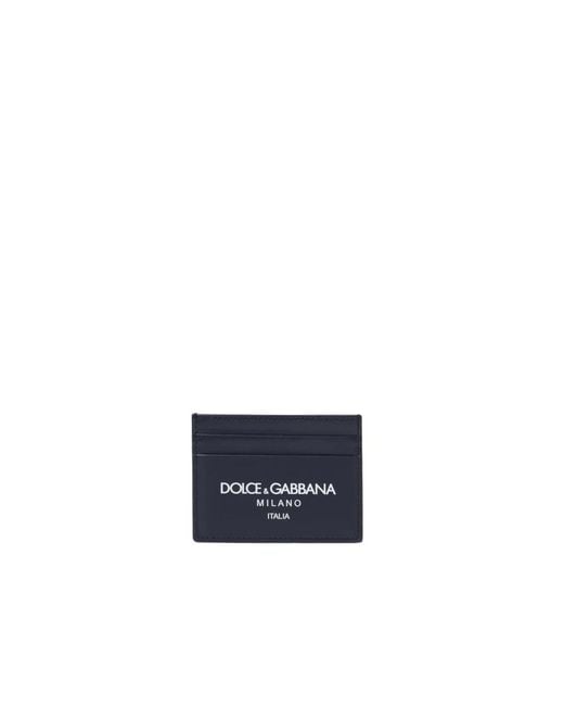 Dolce & Gabbana Blue Wallets & Cardholders for men