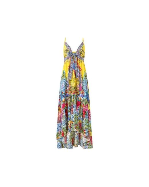 Camilla Blue Maxi Dresses