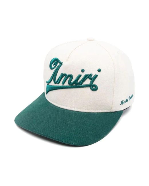 Amiri Green Caps for men