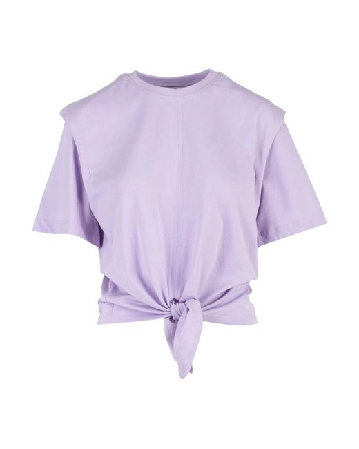 Silvian Heach Purple T-Shirts