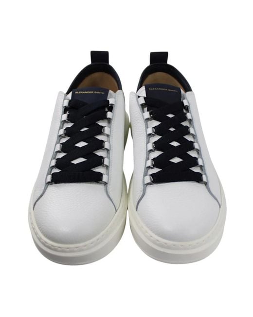 Alexander Smith White Sneakers for men