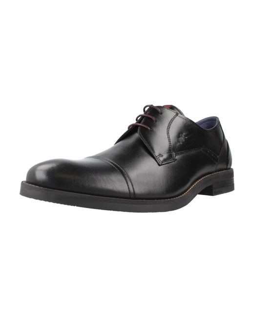 Fluchos Memory Schnürschuhe in Black für Herren